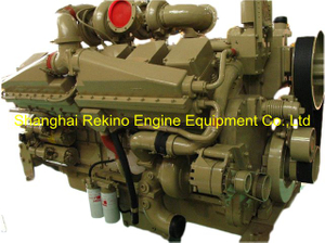 Chongqing CCEC Cummins KT38-P830 Stationary P type pump diesel engine motor 830HP 1500RPM
